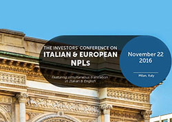 The Investors’ Conference on Italian & European NPLs